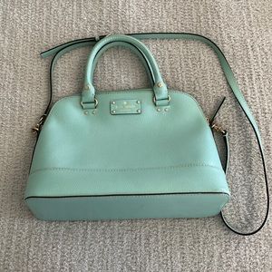 Kate spade mint satchel